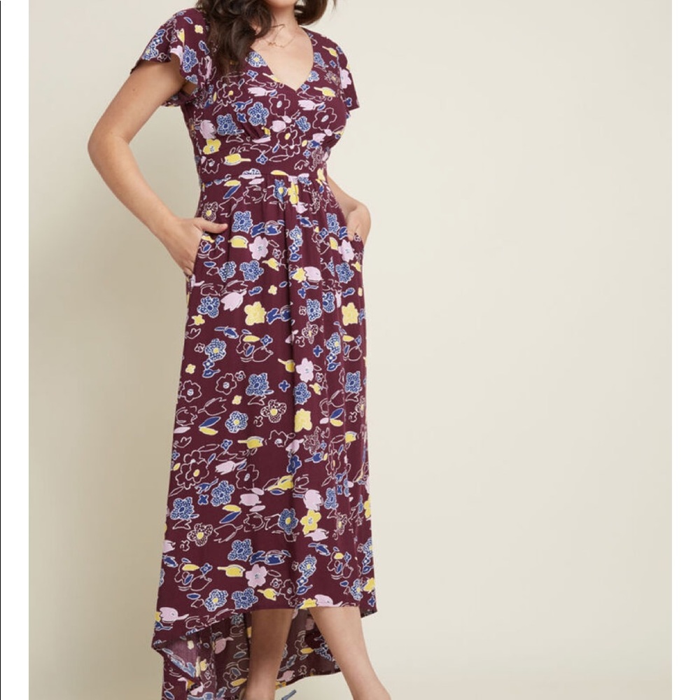 NBW OBO MODCLOTH Floral Maxi Dress - Picture 13 of 13
